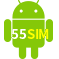 Aplicativo 55SIM para Android