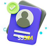 Tornar-se um membro do 55SIM é muito simples