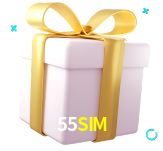 Receba seus bônus de boas-vindas no 55SIM