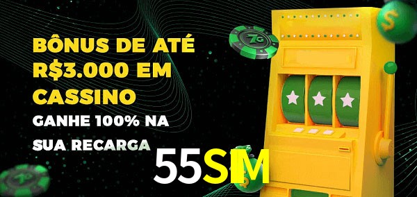 55SIM melhor bônus de depósito