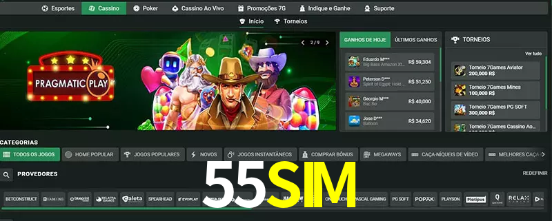 cassino 55SIM