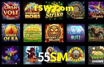 Identidade visual e vitrine de ofertas da plataforma 55SIM