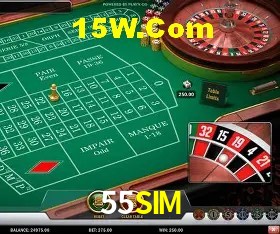Tela de boas-vindas e lobby de jogos do aplicativo 55SIM